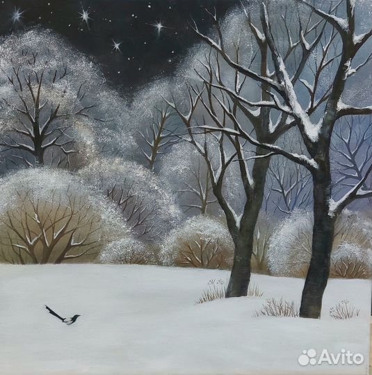 Картина пейзаж на холсте