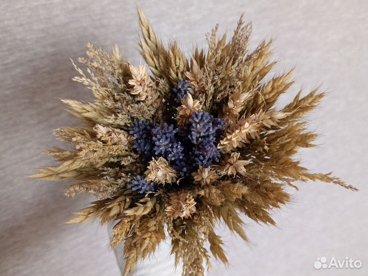 Букетик из сухоцветов/сухоцветы