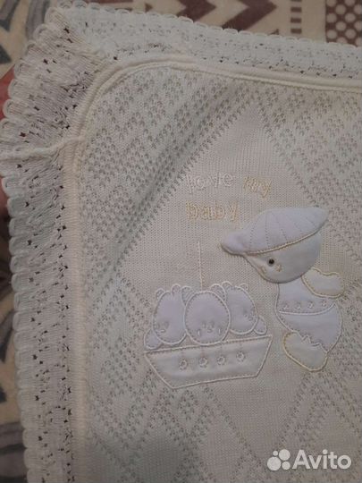 Детское одеяло на выписку