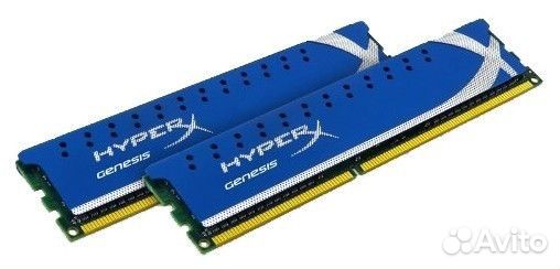 Kingston 4гб(2) DDR/3 оперативная память