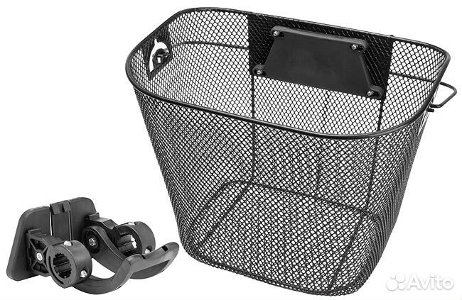 Корзинка для велосипеда передняя съемная JL-285 че