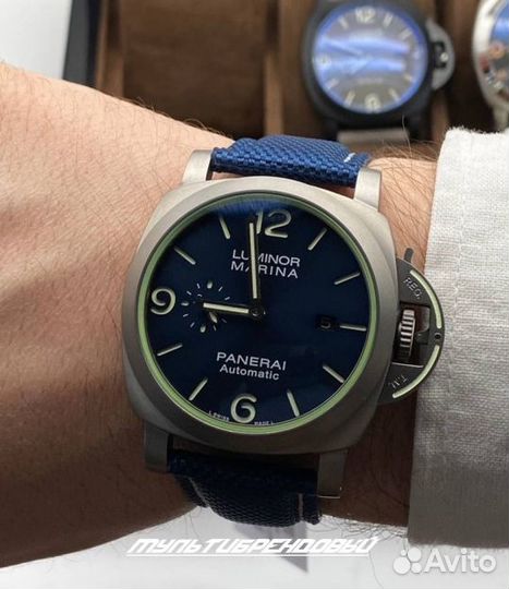 Мужские часы panerai luminor marina
