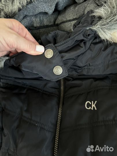 Куртка-пальто Calvin klein для девочки 8-10 лет