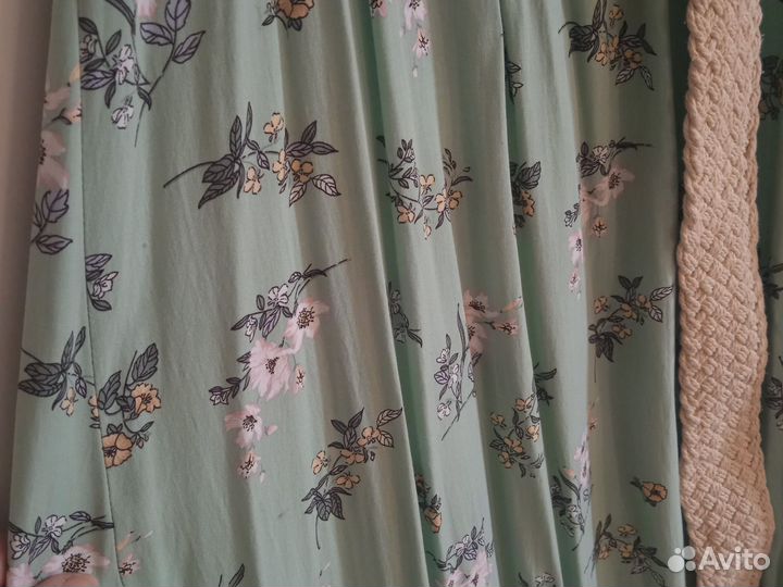 Платье кантри летнее в пол хлопок