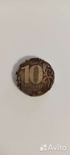 Монета с заводским браком