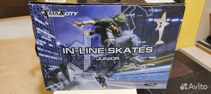 Роликовые коньки детские раздвижные