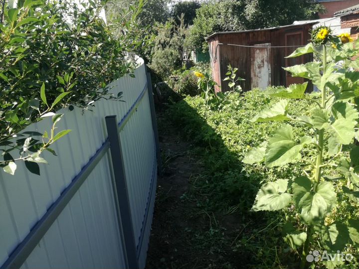 Забор из профлиста под ключ