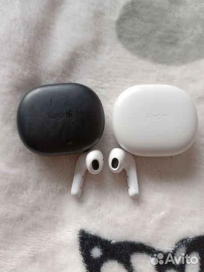 Наушники с кейсами xiaomi redmi buds 4 Lite