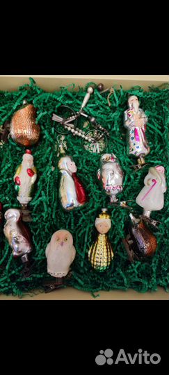 Елочные игрушки СССР