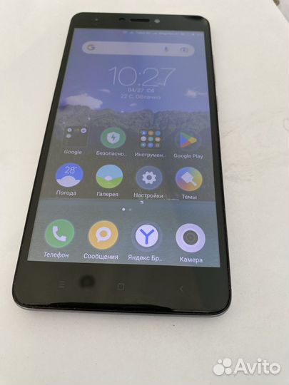 Xiaomi Redmi Note 4X, 3/32 ГБ