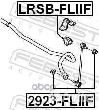 Тяга стабилизатора передняя 2923-fliif Febest