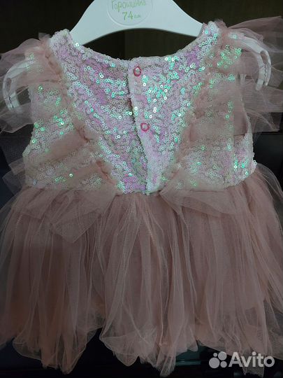 Праздничное платье для девочки 74