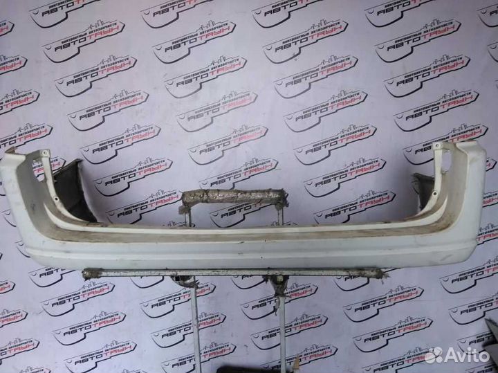 Бампер honda stepwgn RF1 RF2 2 модель задний белый