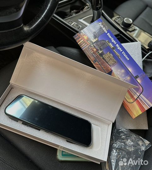 Полноэкранное зеркало видеорегистратор 3 в 1