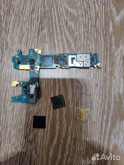 Плата Samsung Galaxy Note 4 нерабочая+2 чипа