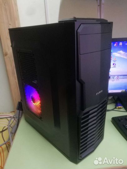 Игровой i3 6100, RX 570, ssd, hdd
