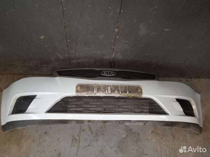 Бампер передний Киа Сид 1 рестайлинг ED