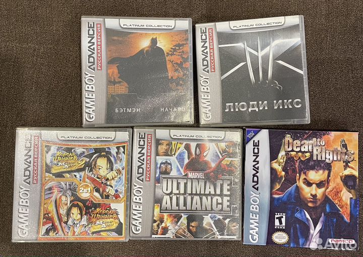Картриджи game boy advance