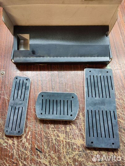 Накладки на педали mercedes AMG W163