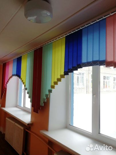 Жалюзи вертикальные тканевые