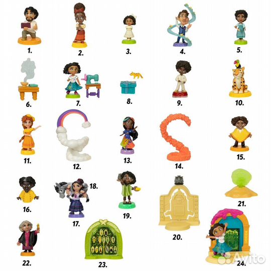 Энканто Адвент-календарь с фигурками героев