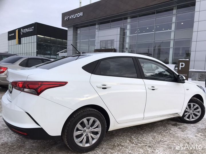 Hyundai Solaris 1.4 AT, 2020, 77 900 км