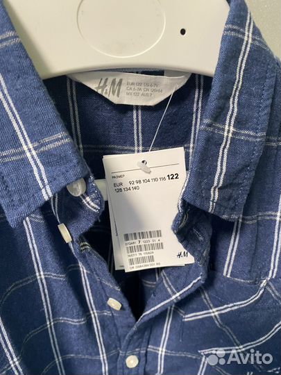 Рубашка для мальчика 122