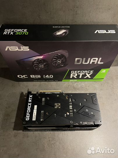 Asus RTX 3070 Dual 8GB (Samsung)