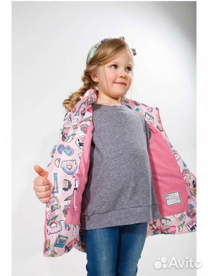 Парка для девочки 92-98