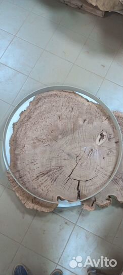 Заготовки из ценных пород дерева для столов
