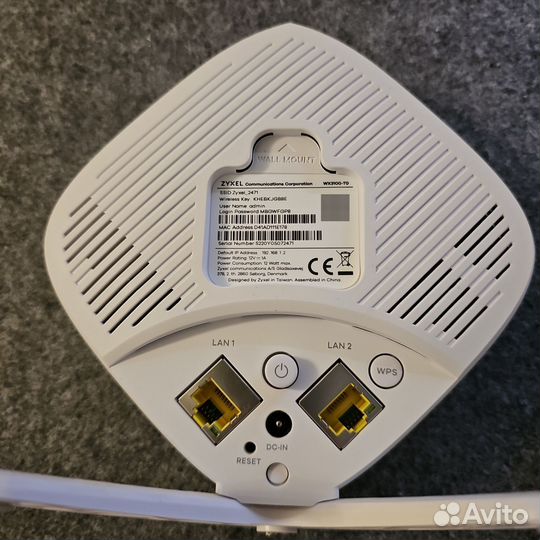 Точка доступа wifi Zyxel WX 3100-T0 ax1800