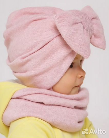 Шапка тюрбан + снуд