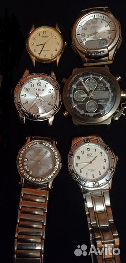 Лот часы разных электронные и кварц