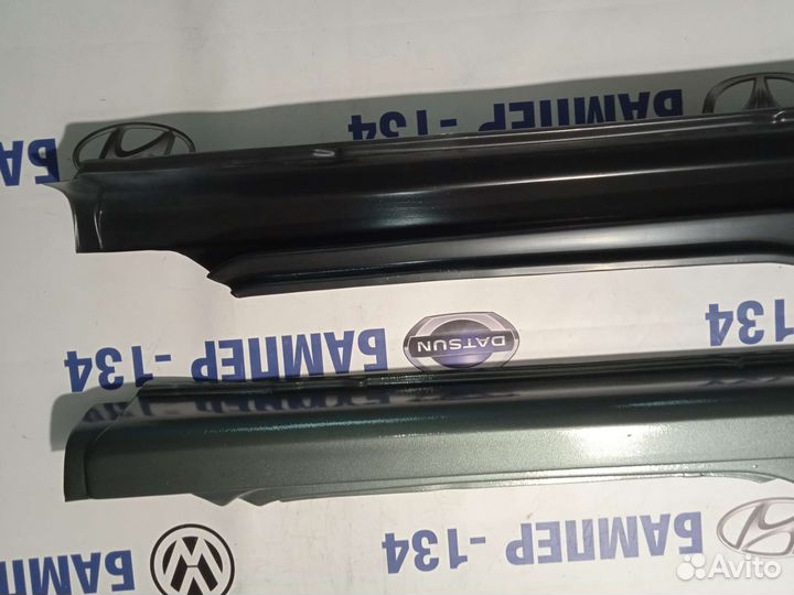 Накладки на пороги Лада Калина 1 Совиньон -650