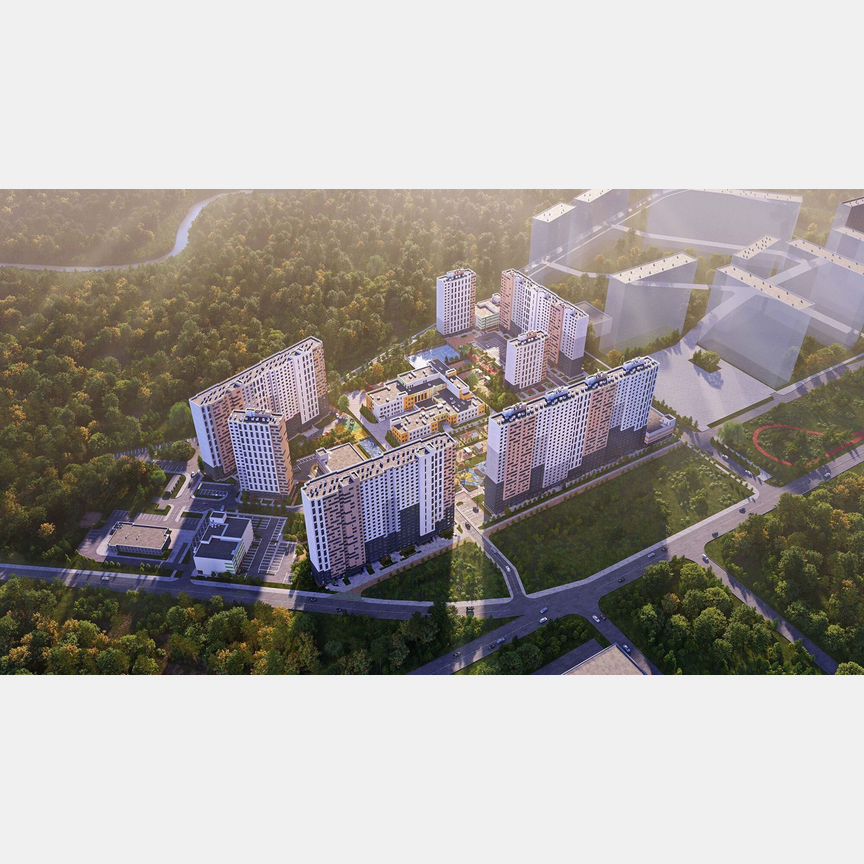 2-к. квартира, 54,8 м², 14/25 эт.