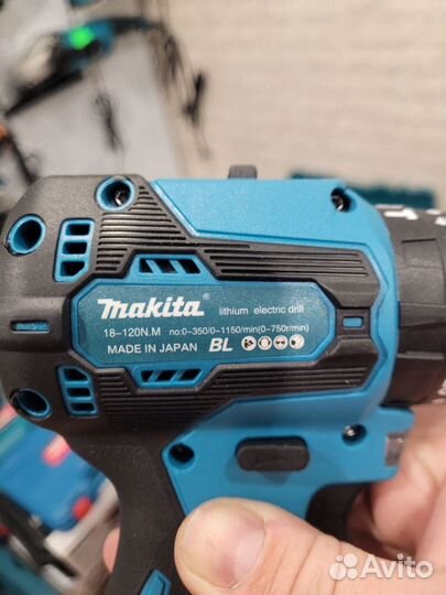 Набор аккумуляторного инструмента makita 3 в 1