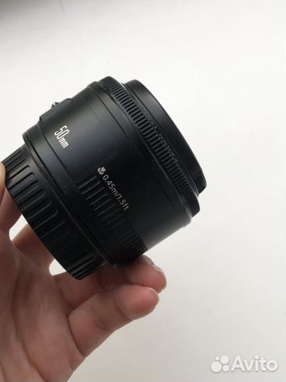 Объектив Canon EF 50mm f 1/8 II