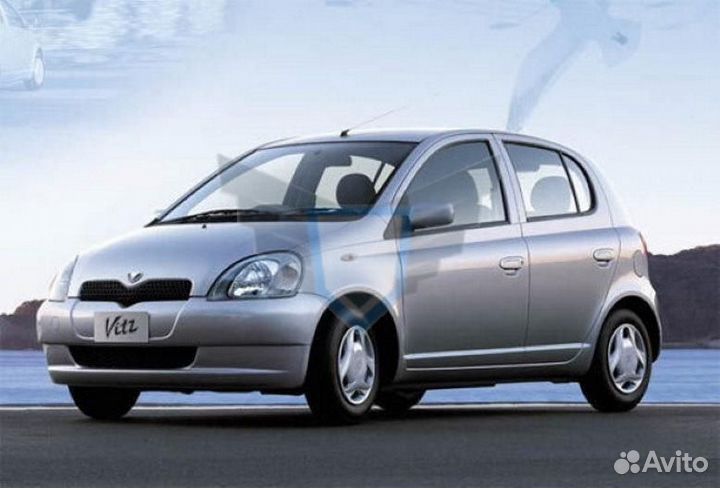 Порог левый Toyota Yaris, Vitz (Platz) 1999-2005 (Polcar)