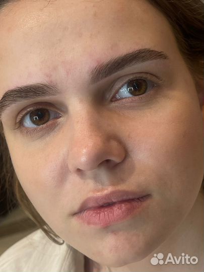 Перманентный макияж бровей губ и век татуаж