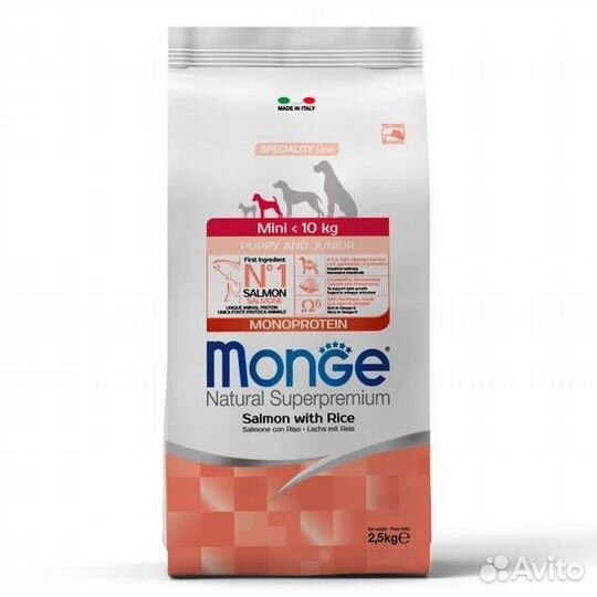 Сухой корм для собак Monoprotein Monge