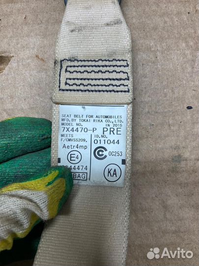 Передний левый ремень безопасности LX 450