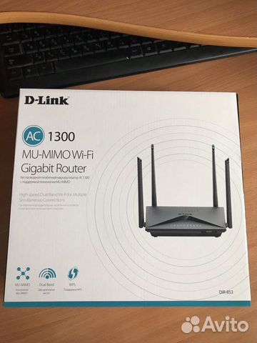 Wi-Fi роутер D-Link DIR 853 AC1300