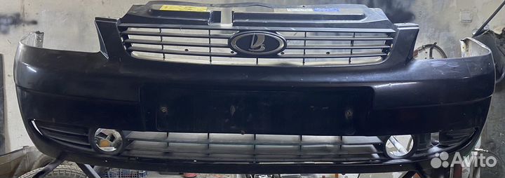 Бампер приора