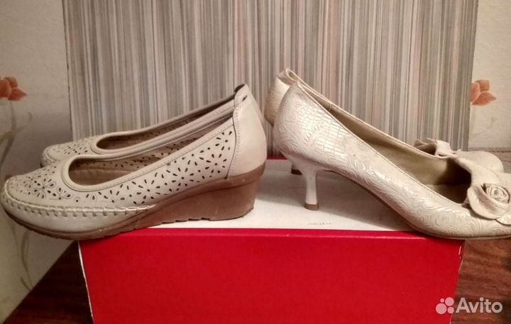 Туфли натуральная кожа 40