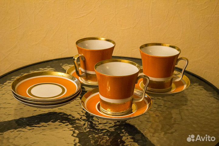 Блюдца лфз. Редкий цвет. СССР