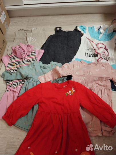 Вещи на девочку до двух лет