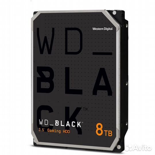 Жесткий диск HDD WD SATA3 8Tb Black 3.5 WD8001fzbx