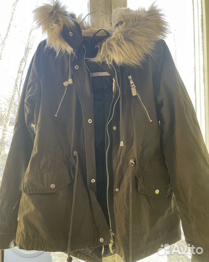 Парка куртка хаки