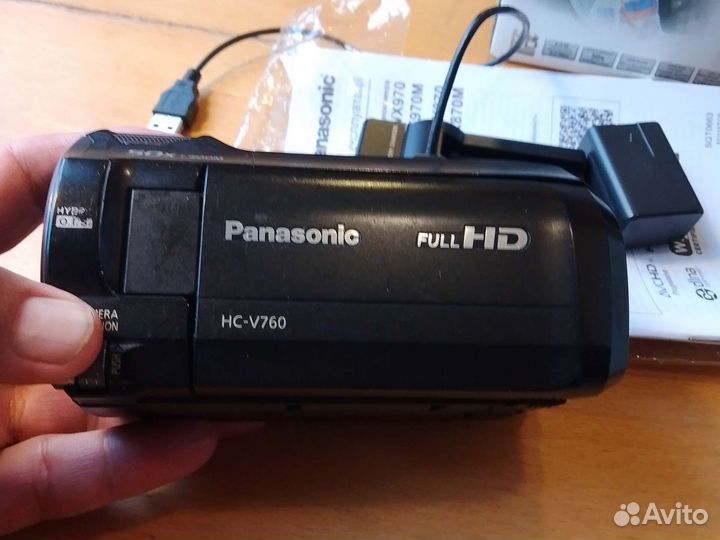 Видеокамера panasonic hc v760