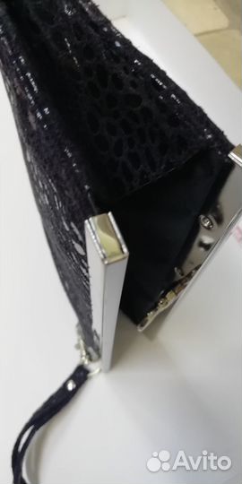 Клатч черный женский Ив Роше